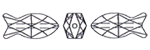 SWAROVSKI ELEMENTS 5727 Fish Beads
